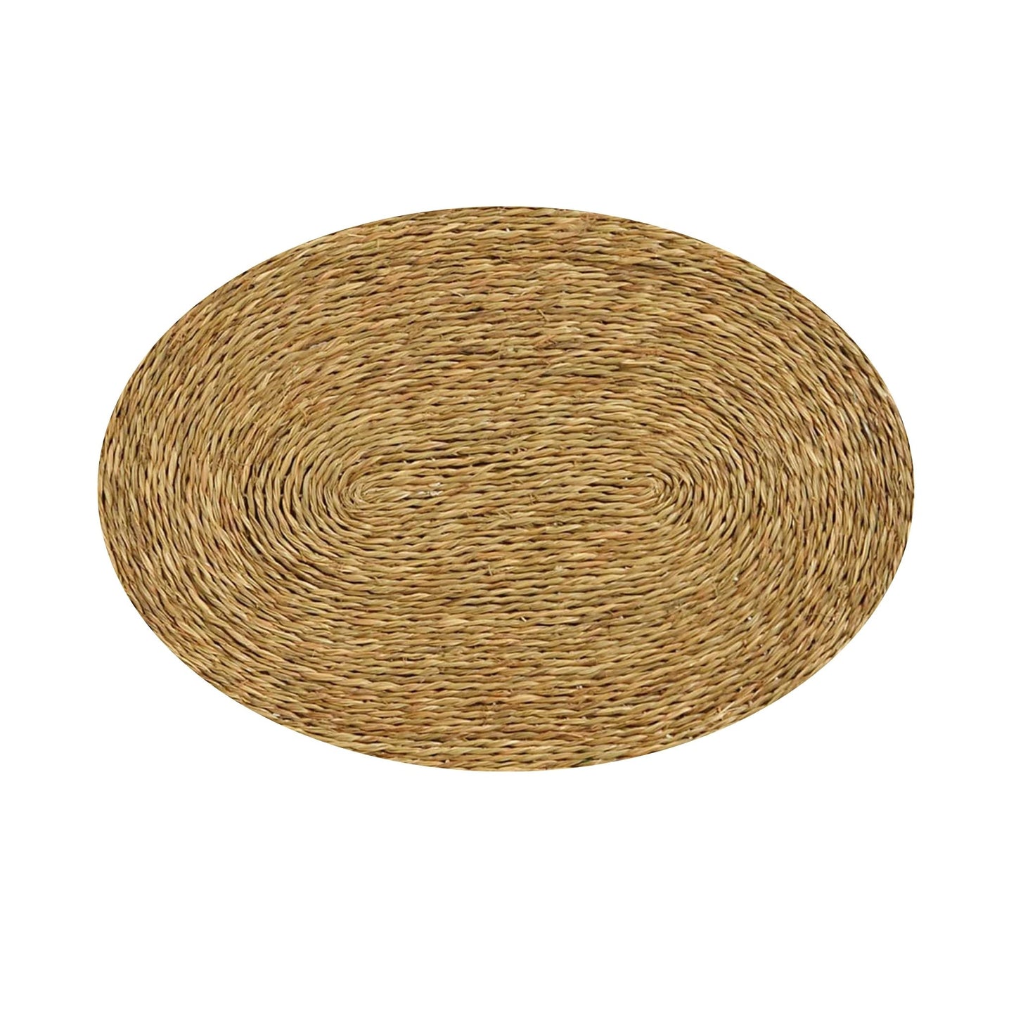 Natural Oval Lutindzi Grass Placemat